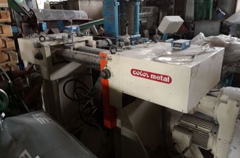 extruder color metal compactor